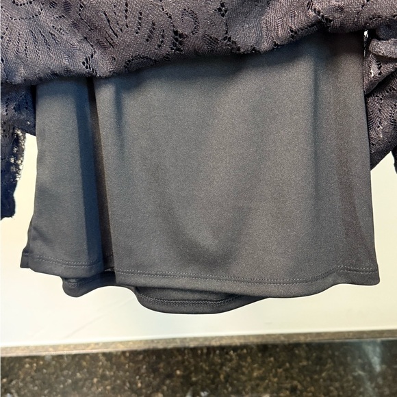 Adiva Black Lace High-Neck Blouse – Long Sleeve, Women’s XS, NWT - Picture 6 of 10